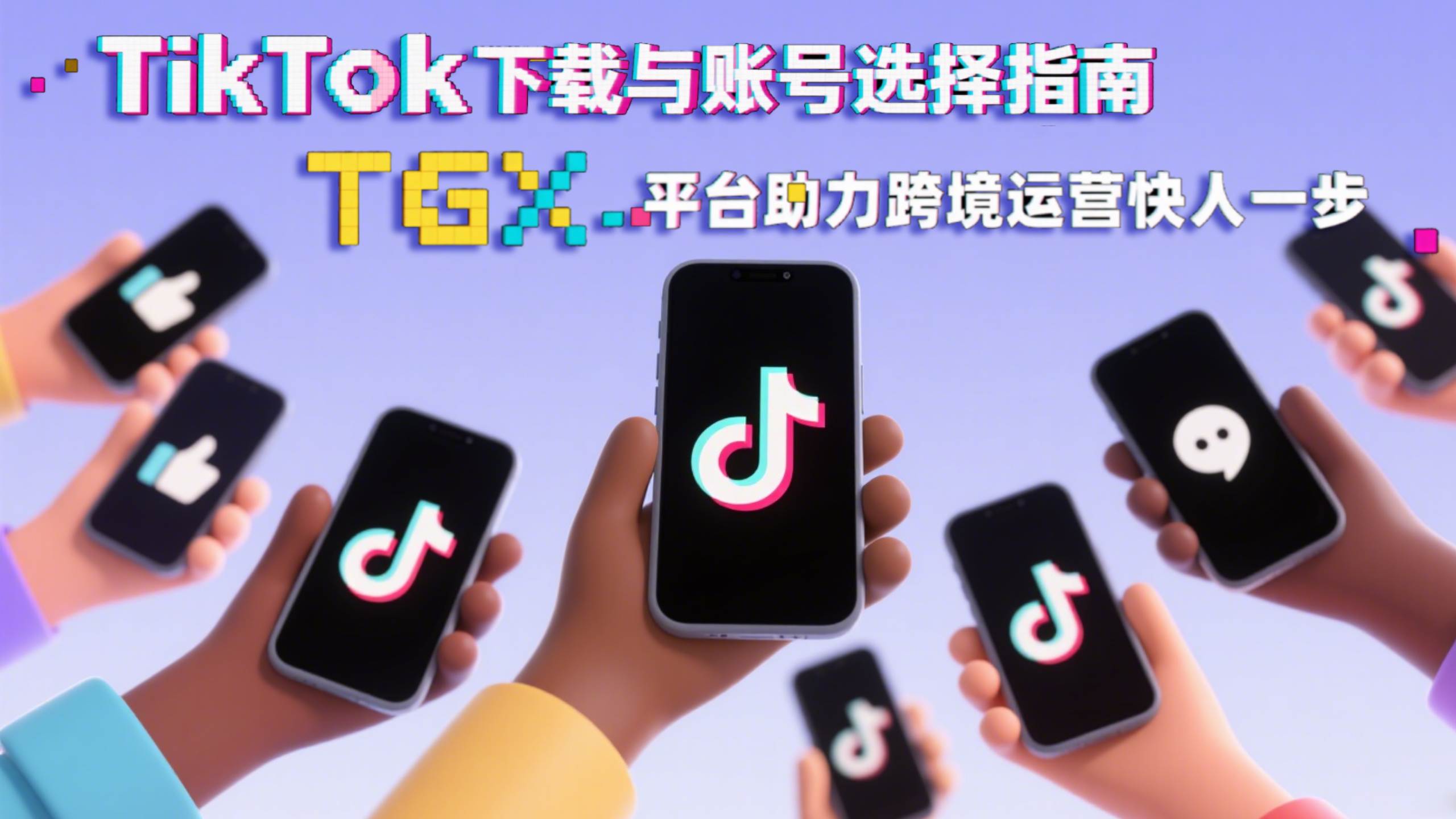 TikTok 下载与账号选择指南｜TGX 平台助力跨境运营快人一步