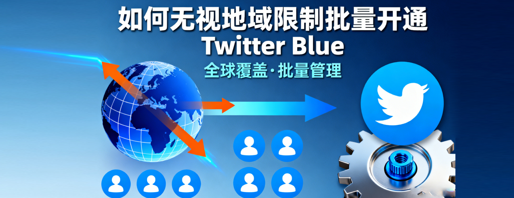 错误代码“Payment Declined”？终极教程：如何无视地域限制批量开通 Twitter Blue